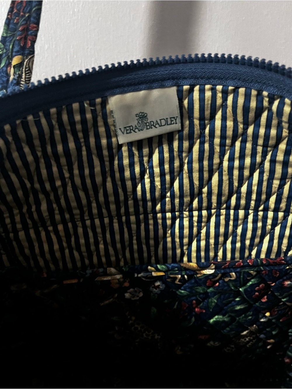 Vera Bradley Quilted Tote with Animal Print - Picture 3 of 4